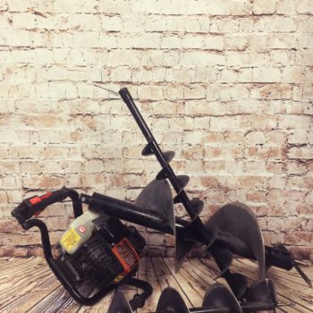 Erdlochbohrer / Erdbohrer / Pfahlbohrer