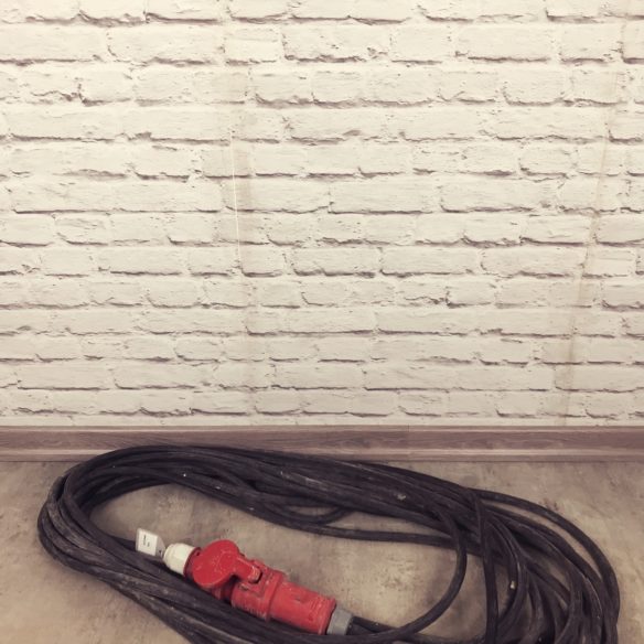 Starkstrom-Verlängerungskabel / 400 V, 32 A / 15 m