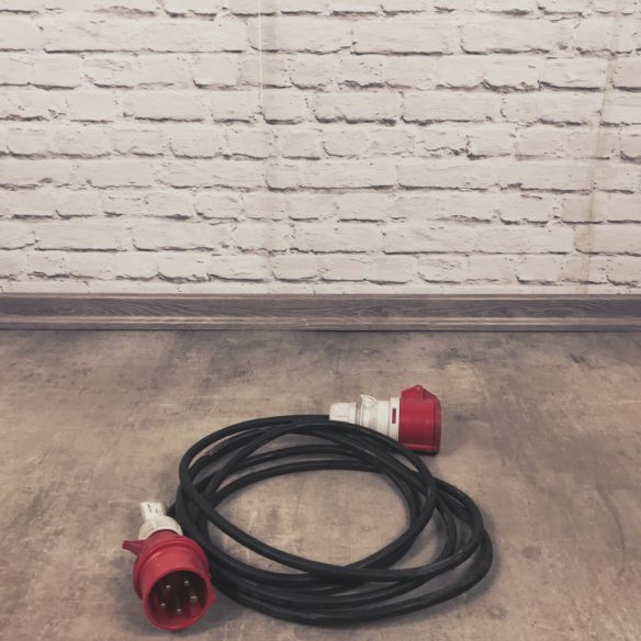 Starkstrom-Verlängerungskabel 400 V, 16 A / 4,5 m