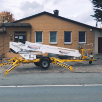 22 m Anhänger-Arbeitsbühne – Steiger