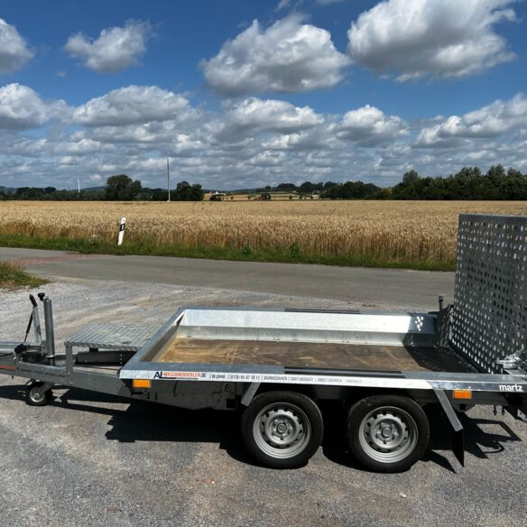2,7t Baumaschinenanhänger 260 x 150 cm