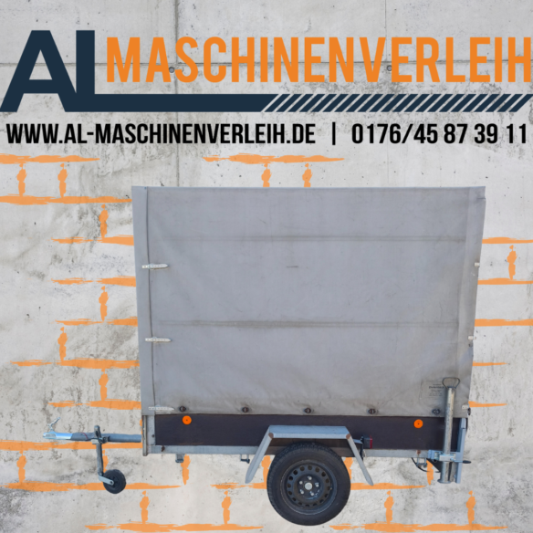 750 kg Transportanhänger – Hohe Plane